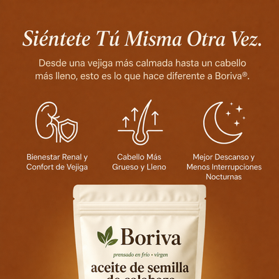Boriva Softgels de Aceite de Semilla de Calabaza